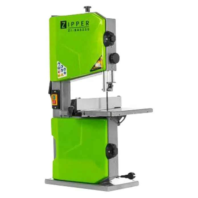 Zipper Bandsäge - 500 W - Diagonale Ansicht
