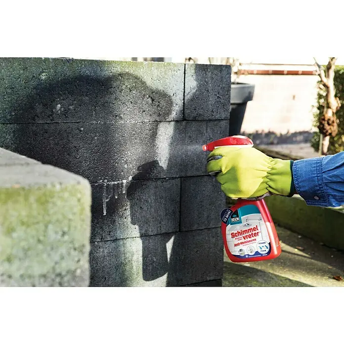 Bison Schimmelspray 500 ml - 500 ml - Toepassingsvoorbeeld