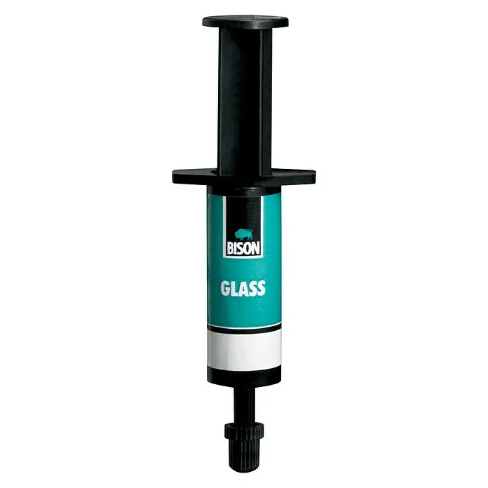Bison Glas-metaallijm Glas Spuit 2 ml - Vochtbestendig - Vooraanzicht