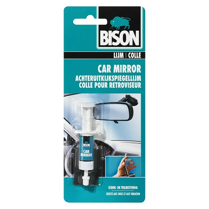 Bison Speciale lijm voor autospiegels 2 ml -  - Vooraanzicht