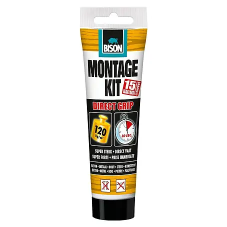 Bison  Montagelijm Direct Grip