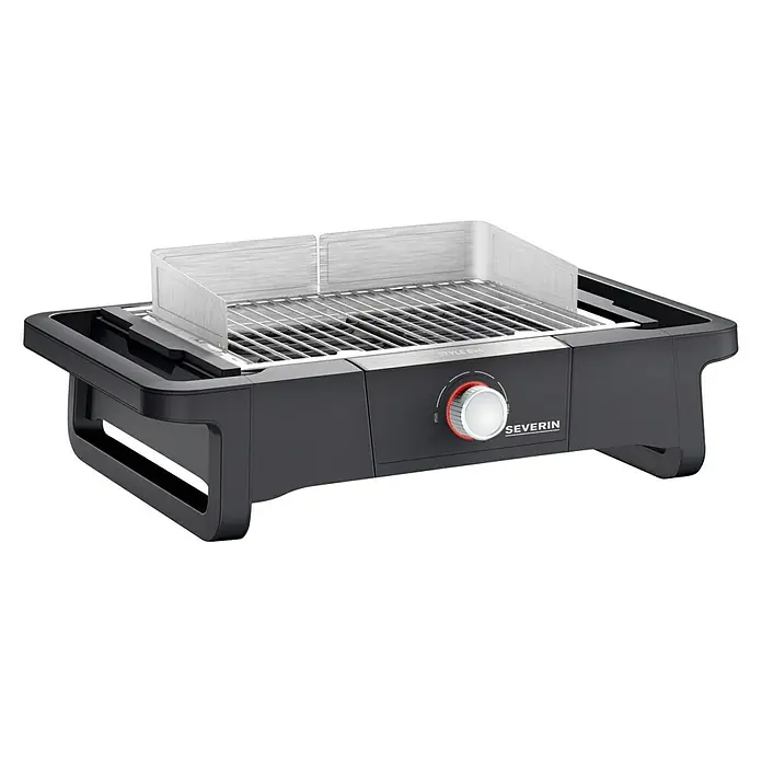 Severin Električni roštilj PG 8123 Style Evo - 2.500 W, Dimenzija rešetke za pečenje: 41,5 x 24 cm - Dijagonalni pogled