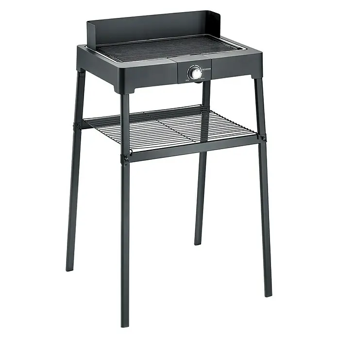 Severin Električni roštilj PG 8563 - 2,2 kW, Dimenzija rešetke za pečenje: 44,5 x 26,5 cm - Dijagonalni pogled