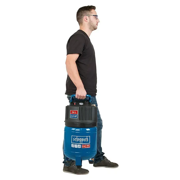Scheppach Kompressor HC24V - 10 bar, 1.500 W, Kesselinhalt: 24 l - Anwendungsbeispiel