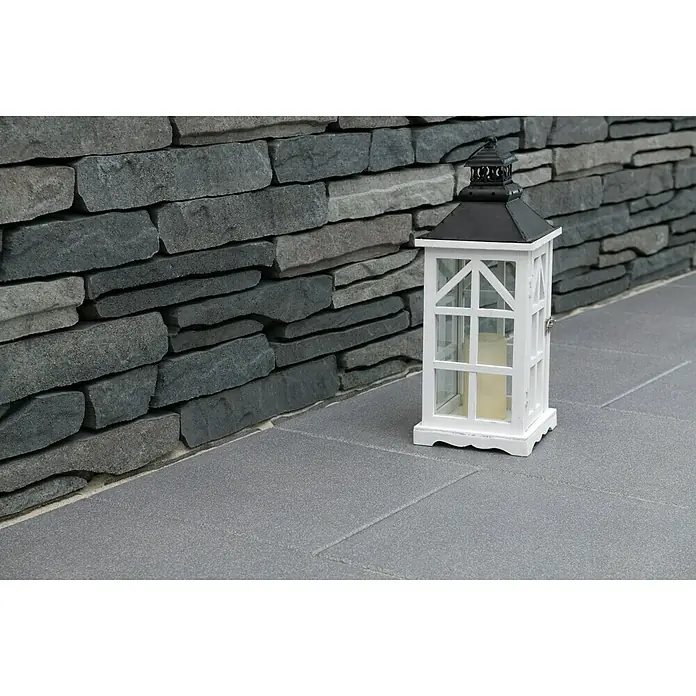 EHL Mauerstein Burgundermauer - Anthrazit, 40 x 18 x 8 cm, Beton - Stimmungsaufnahme