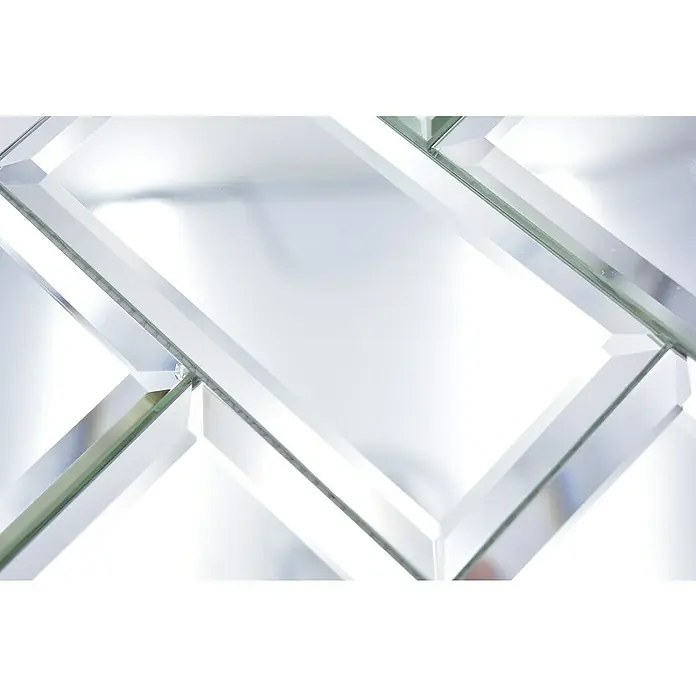 Mosaikfliese Mirror Metro XSPM 07 - 29,8 x 29,8 cm, Transparent, Glänzend - Detailaufnahme