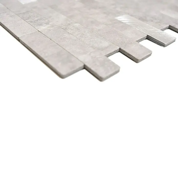 Selbstklebemosaik SAM 4IL24GS - 30 x 29 cm, Vinyl, Grau - Detailaufnahme