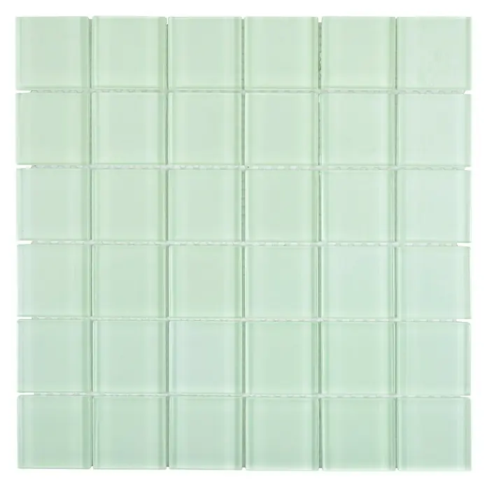 Mozaïektegel fluoriserend XCM 8SE29F - 30 x 30 cm, Blauw, Glanzend - Bovenaanzicht