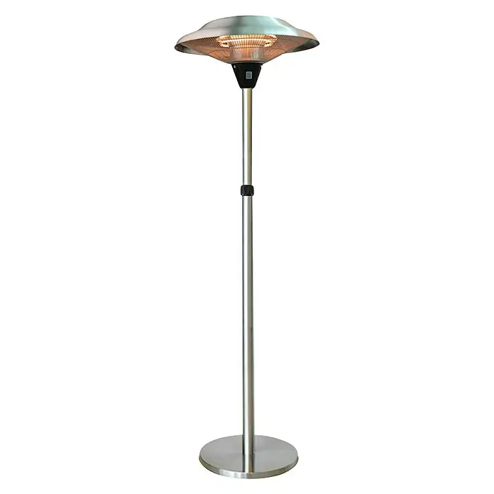 Halogen-Heizstrahler - Höhe: 225 cm, 2.100 W - Vorderansicht