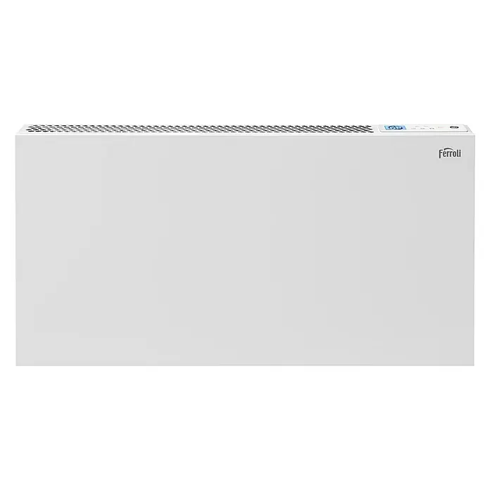 Ferroli Emisor térmico seco Napoli - 1.200 W, Blanco, 85 x 850 x 450 mm - Vista frontal
