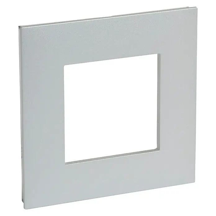 Legrand Valena Next Marco - Aluminio, x 1, Plástico, Montaje en la pared - Vista angular