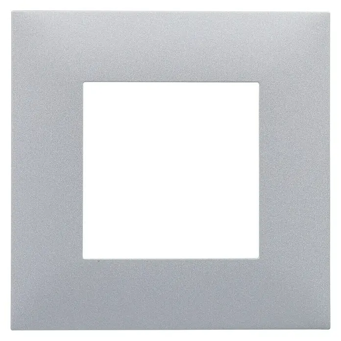 Legrand Valena Next Marco - Aluminio, x 1, Plástico, Montaje en la pared - Vista frontal