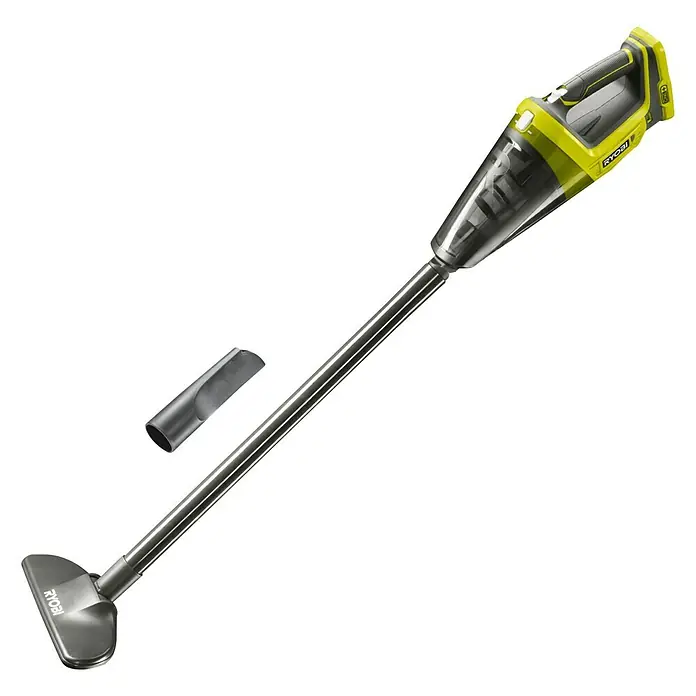 Ryobi ONE+ Akku-Handstaubsauger R18HVF-0 - 18 V, Ohne Akku, 5,4 l - Diagonale Ansicht