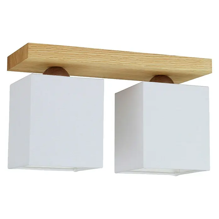 Spotlight Deckenleuchte Inger - 60 W, L x B x H: 35 x 13,5 x 23,5 cm, E27, 2 Stk. - Vorderansicht