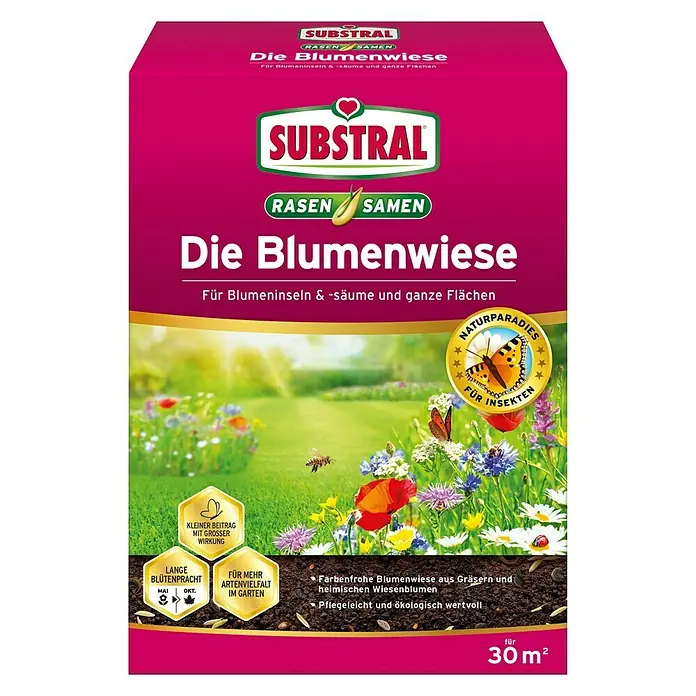 Substral Blumensamen Die Blumenwiese - 30 m² - Vorderansicht