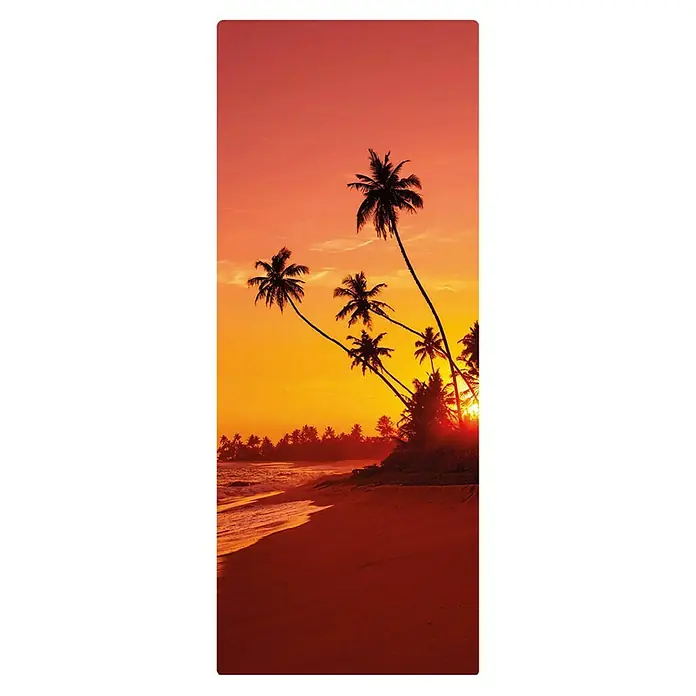 SanDesign Handmuster - 17,5 cm x 7 cm x 3 mm, Sunset - Draufsicht