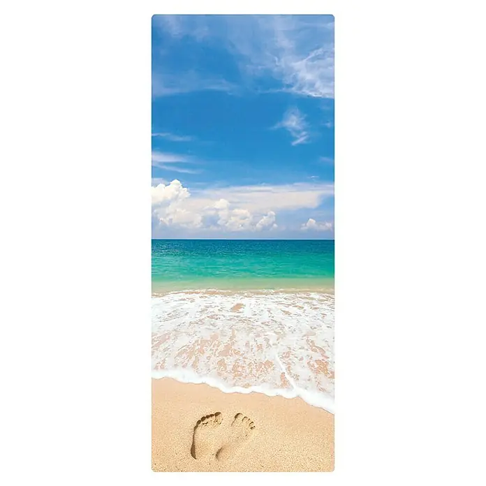 SanDesign Handmuster - 17,5 cm x 7 cm x 3 mm, Footsteps - Draufsicht