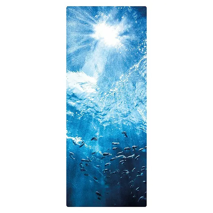 SanDesign Handmuster Underwater - 17,5 cm x 7 cm x 8 mm, Wasser - Draufsicht