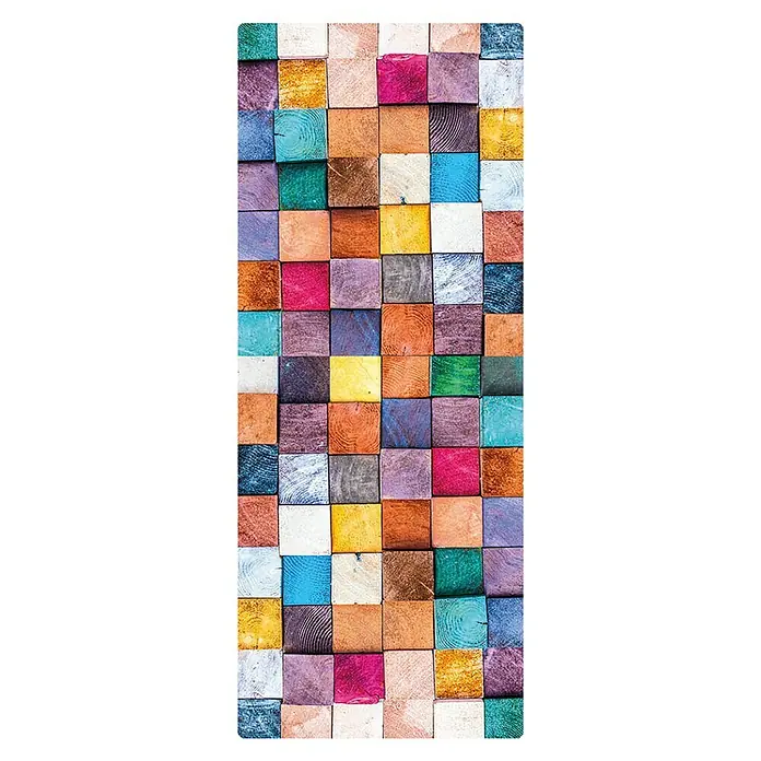 SanDesign Handmuster - 17,5 cm x 7 cm x 3 mm, Colored Wood - Draufsicht