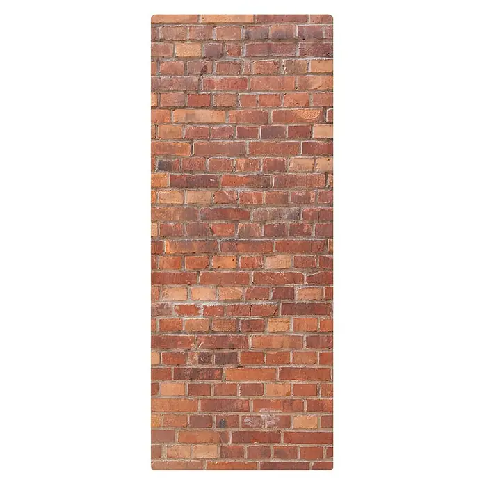 SanDesign Handmuster - 17,5 cm x 7 cm x 3 mm, Classic Brick Wall - Draufsicht