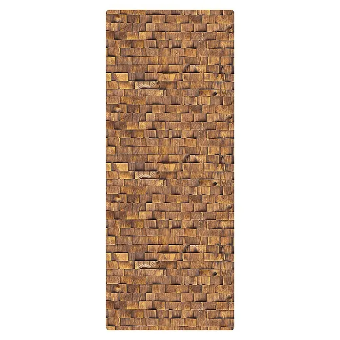 SanDesign Handmuster - 17,5 cm x 7 cm x 3 mm, Wooden Tiles - Draufsicht