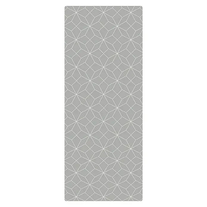 SanDesign Handmuster - 17,5 cm x 7 cm x 3 mm, Grey Stars - Draufsicht