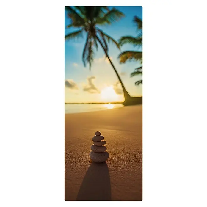 SanDesign Handmuster - 17,5 cm x 7 cm x 3 mm, Lonely Beach - Draufsicht