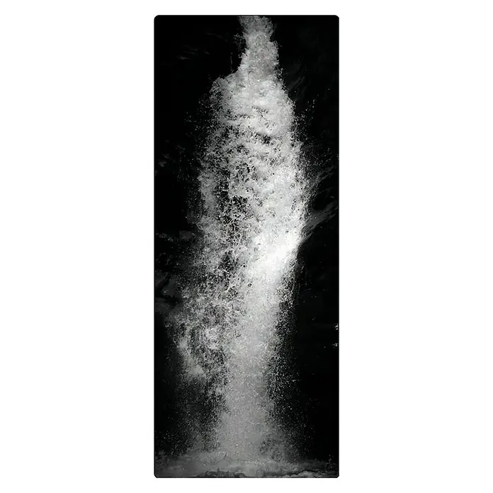 SanDesign Handmuster Big Waterfall - 17,5 cm x 7 cm x 8 mm, Wasser - Draufsicht