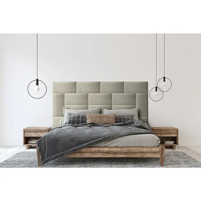 Fllow Deko-Wandpolster Inari - Taupe, L x B: 60 x 30 cm - Stimmungsaufnahme