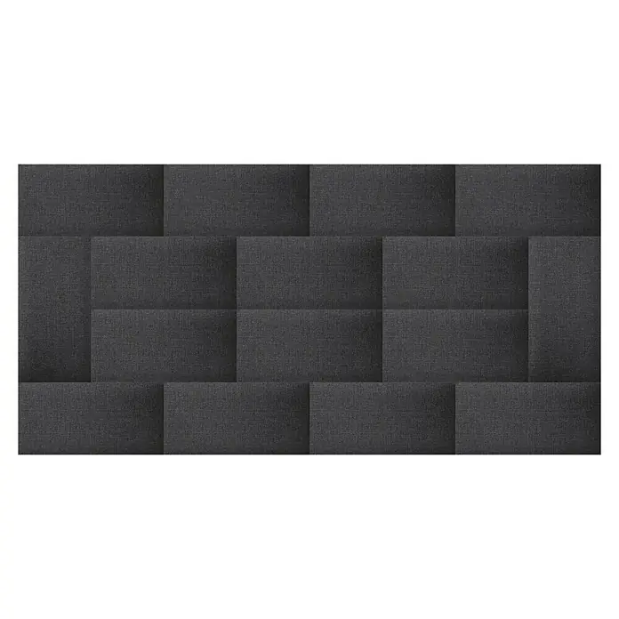 Fllow Ukrasni zidni jastuci - Antracit, D x Š: 60 x 30 cm - Pogled s gornje strane