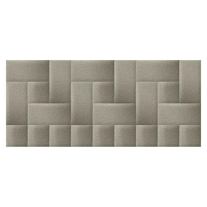 Fllow Deko-Wandpolster Inari - Taupe, L x B: 30 x 30 cm - Draufsicht
