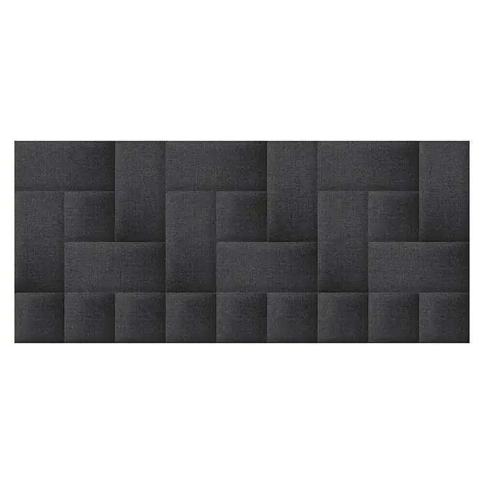 Fllow Ukrasni zidni jastuci - Antracit, D x Š: 30 x 30 cm - Pogled s gornje strane