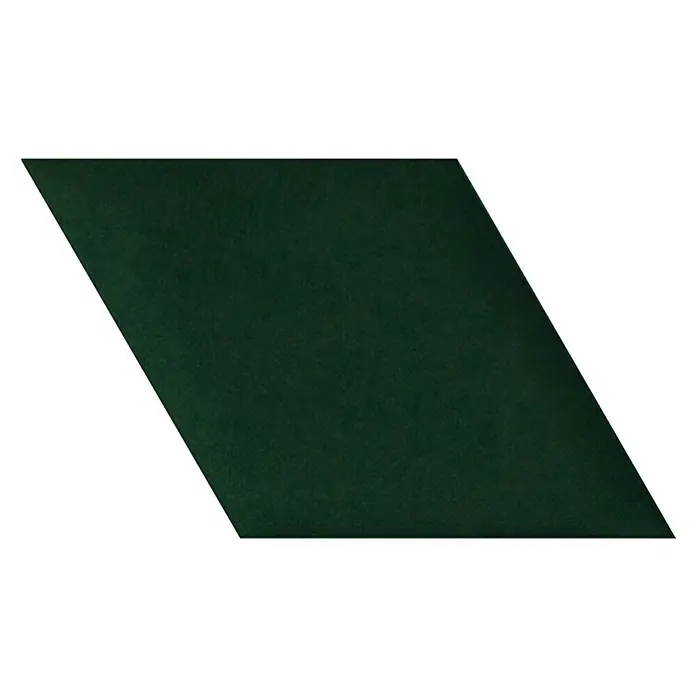 Fllow Deko-Wandpolster Velvet - Grün, 30 x 15 cm, 2 Stk. - Draufsicht