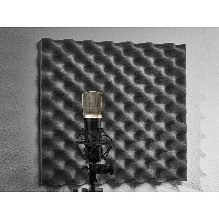 Noppenschaum Akupur - 50 x 50 x 5 cm, PU-Schaum - Anwendungsbeispiel