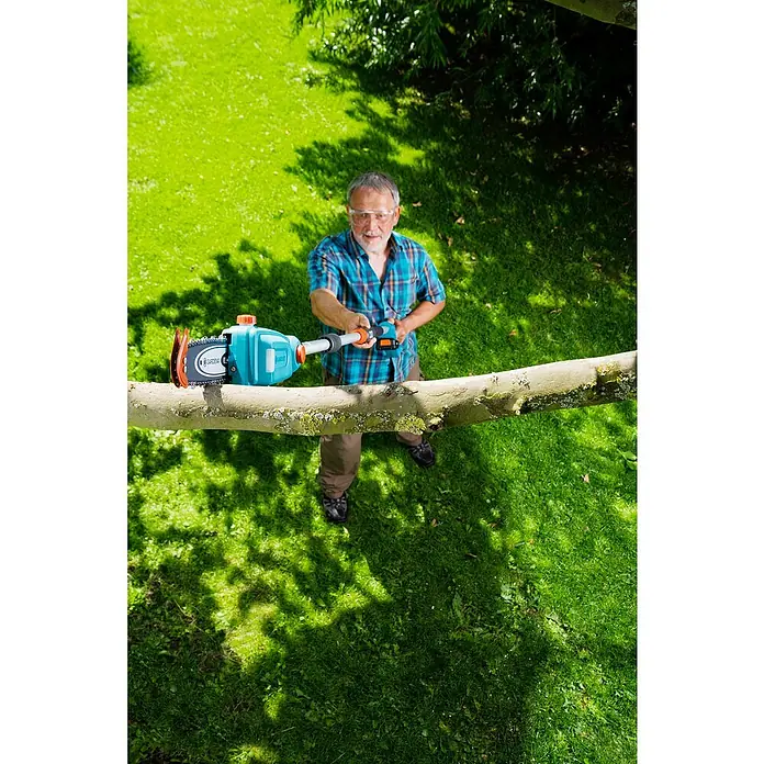 Gardena Akumulatorska teleskopska pila TCS 20/18V P4A - 18 V, Bez akumulatora, Dužina mača: 20 cm - Proizvod u upotrebi