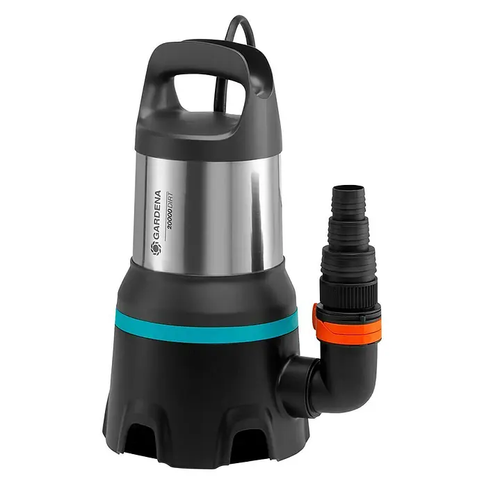 Gardena Crpka za prljavu vodu 20000 Aquasensor - 750 W, Maksimalni protok: 20.000 l/h - Pogled s desne strane