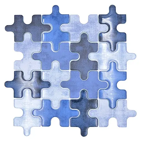 Mozaïektegel puzzel glas Mix XCM PT01B