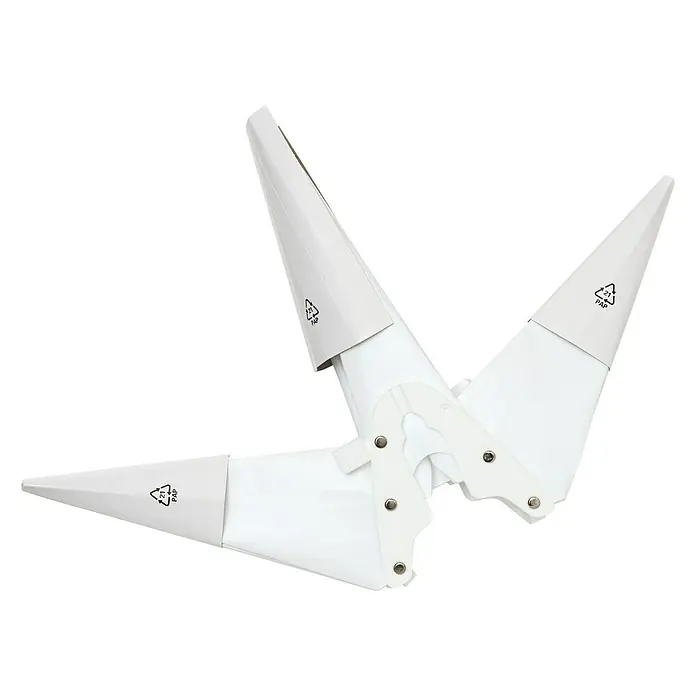 Tween Light Estrella LED colgante 3D - Para exterior, 1 luz, Diámetro: 50 cm, Blanco, Blanco cálido - Vista angular