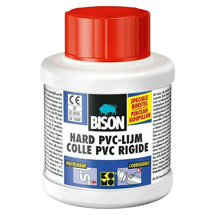 Bison PVC-U lijm - 250 ml - Vooraanzicht