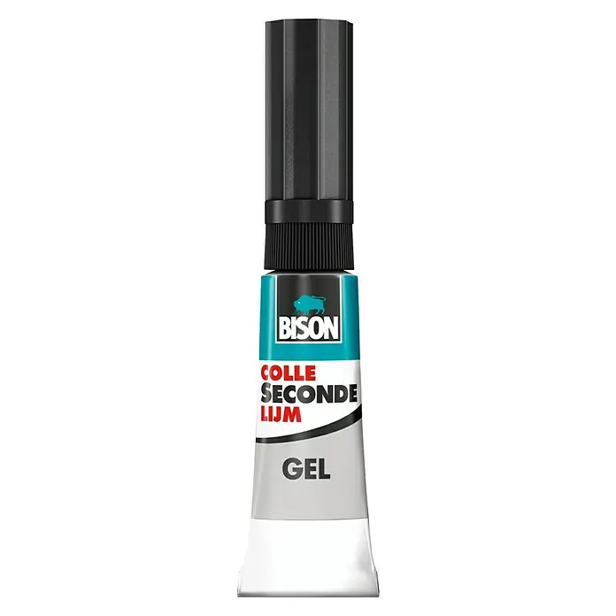 Bison Secondelijm Gel - 3 g - Vooraanzicht