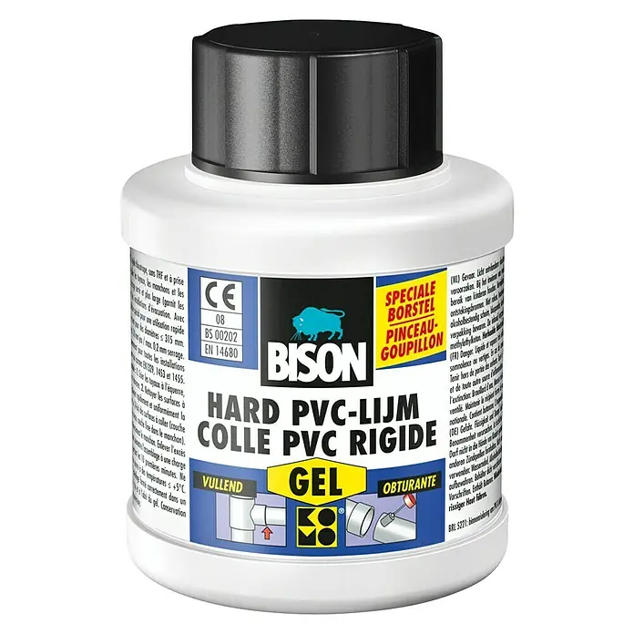 Bison PVC-U lijm Gel - 250 ml - Vooraanzicht