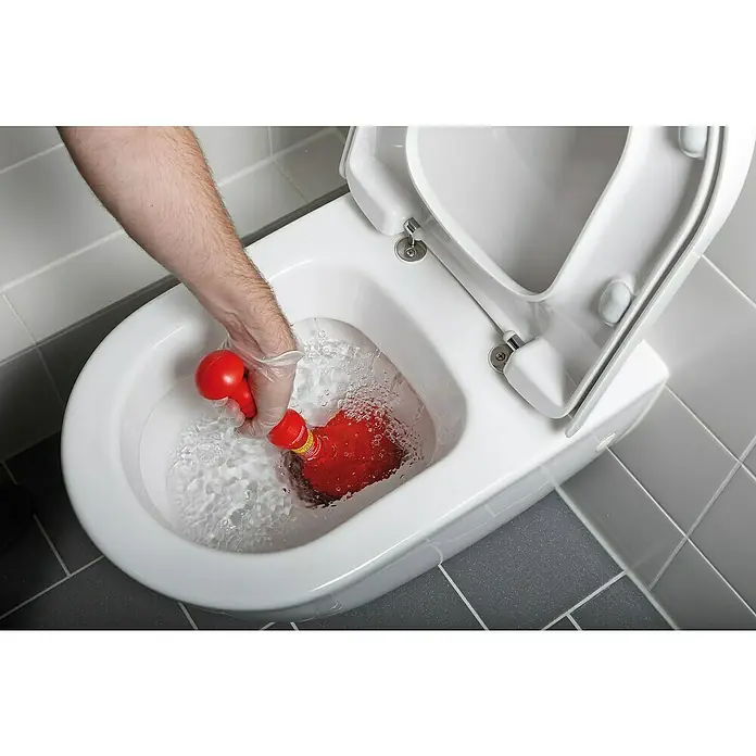 Rothenberger Industrial Saugglocke ROPÜ - 120 mm, Geeignet für: Abflüsse - Anwendungsbeispiel