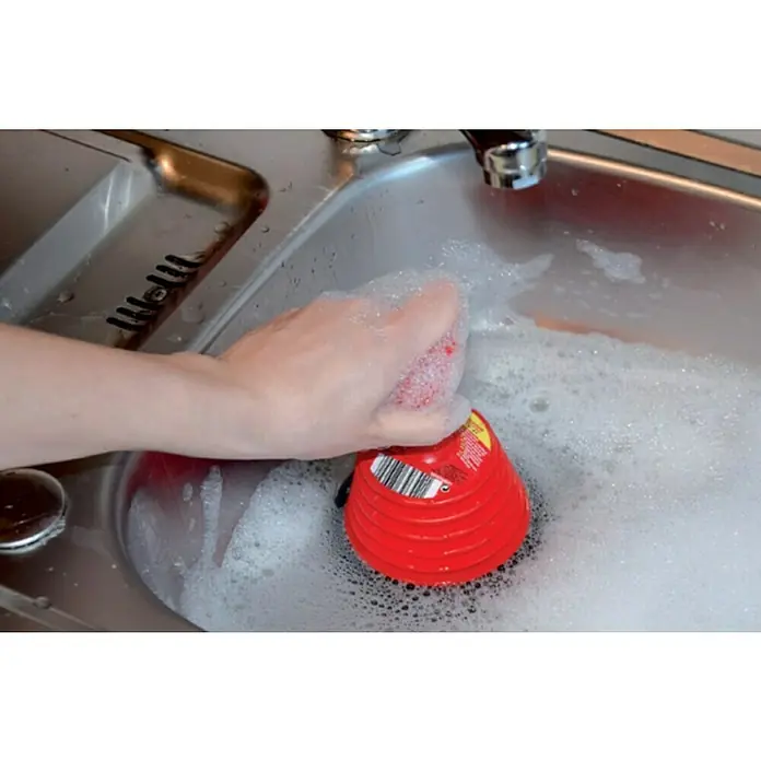 Rothenberger Industrial Mini odčepljivač za WC - Promjer: 116 mm, Prikladno za: Slivnici - Proizvod u upotrebi