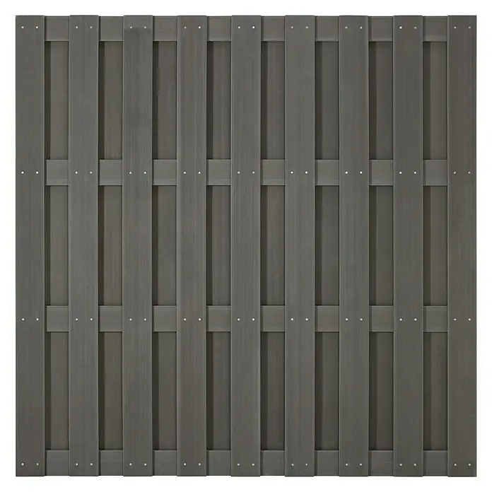 Sichtschutzelement Alicante - 180 x 180 cm, Anthrazit - Draufsicht