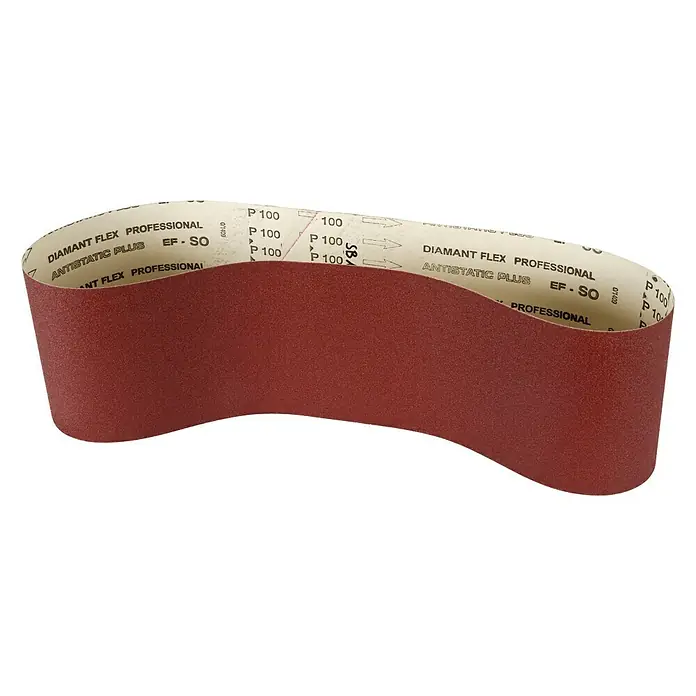 Holzmann Schleifband - L x B: 1.220 x 150 mm, Körnung: 100, 5 Stk. - Diagonale Ansicht