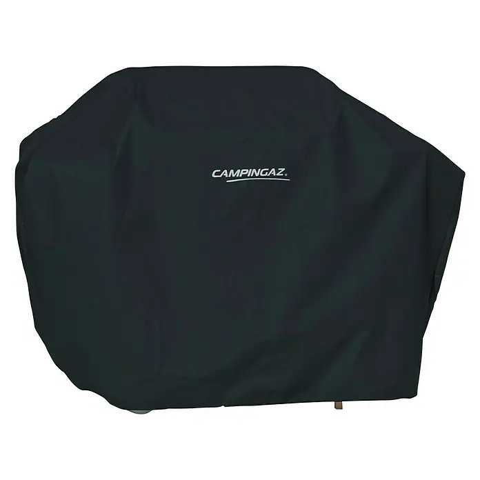 Campingaz Funda protectora para barbacoa Universal - Poliéster, Negro, L x An x Al: 136 x 62 x 105 cm - Vista angular