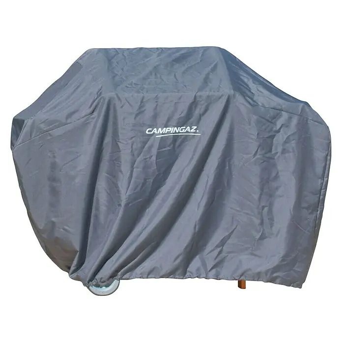 Campingaz Funda protectora para barbacoa Premium - Poliéster, Gris, 136 x 62 x 102 cm - Vista frontal