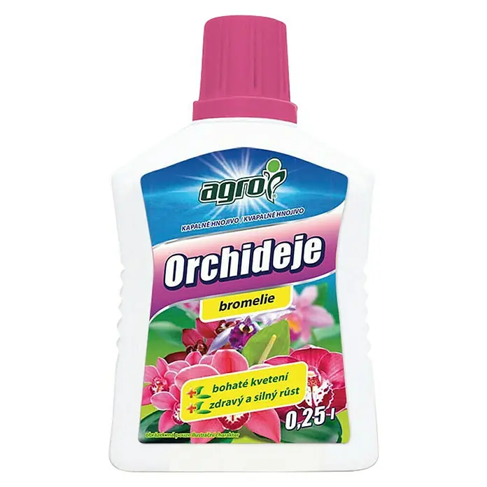 Agro Tekuće gnojivo za orhideje - 250 ml - Pogled sprijeda
