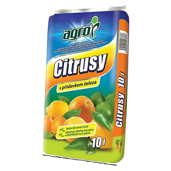 Agro Zemlja za citrusne biljke - 10 l - Dijagonalni pogled