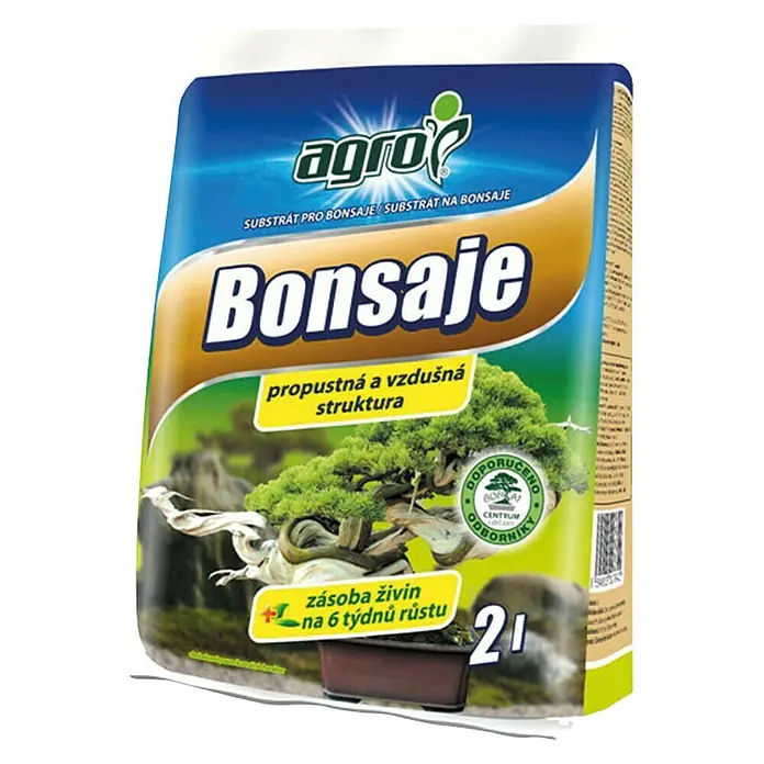 Agro Zemlja za bonsai - 2 l - Dijagonalni pogled